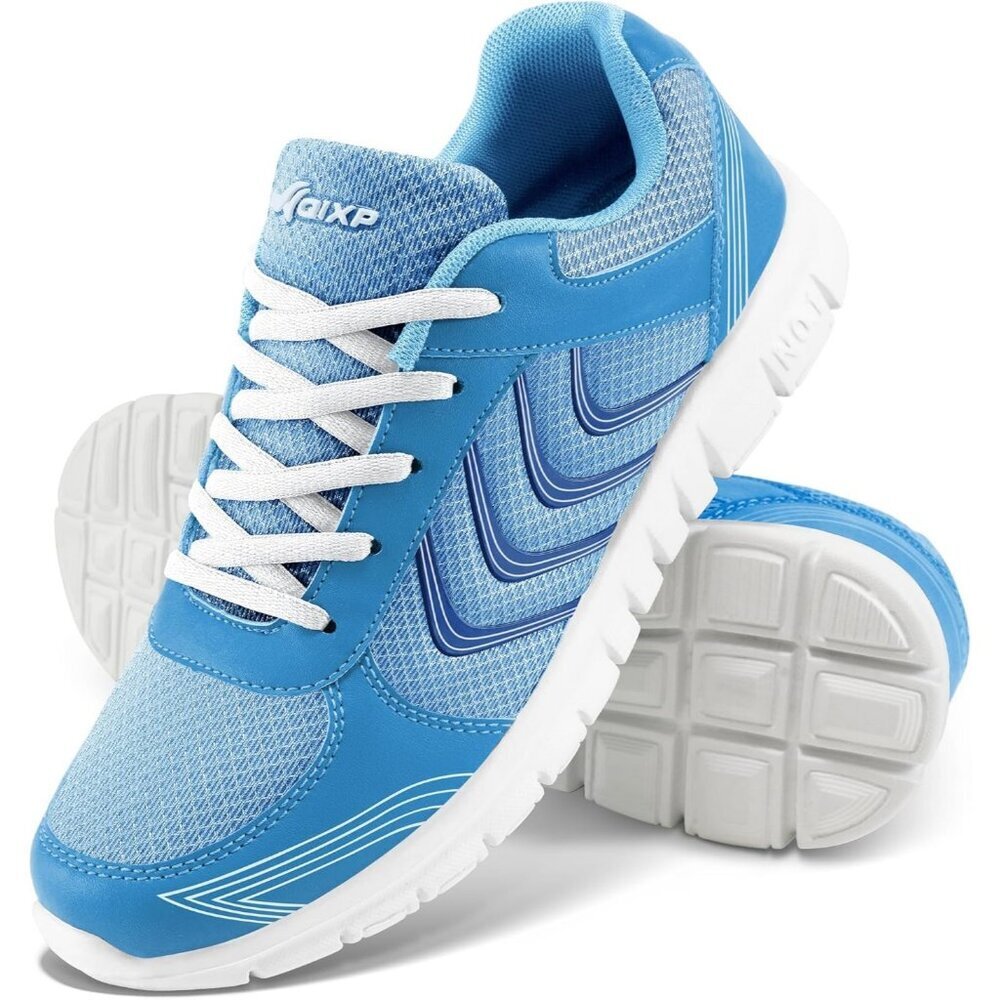 Womens Sneakers Fashion Walking Casual Blue Tennis Shoes